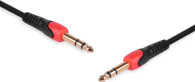 Produktbild von VITALCO 6.3mm Stereo Audiokabel 5m, Vergoldete Stecker