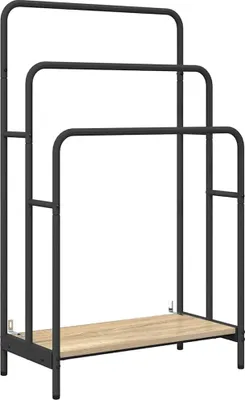 Image de vidaXL Portemanteau en chêne Sonoma 60 x 30 x 100,5 cm, bois d'ingénierie