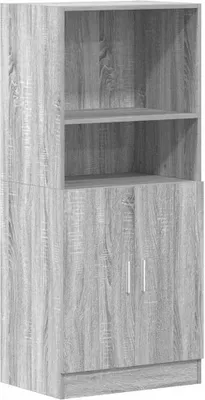Image de Armoire de cuisine sonoma gris 57x41,5x131,5 cm bois ingénierie