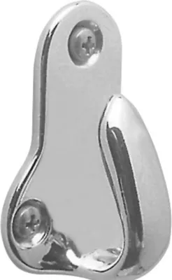 Zdjęcie produktu dla Haczyk łazienkowy mosiężny chromowany, 45x33 mm, Osculati 38.102.20