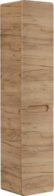 Immagine prodotto di Colonna da bagno sospesa ERBANO – 2 porte – H170 cm – Colore rovere chiaro