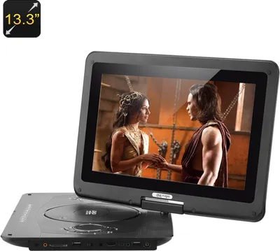 Image de 13.3 Écran prenosné multimédiá de pouce DVD Jouer