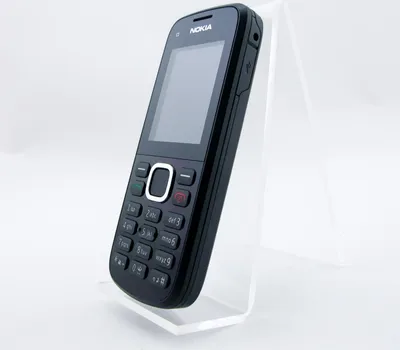 Produktbild von Nokia C1-02, Balken, Single SIM, 4,57 cm (1.8"), 128 x 160 Pixel, Bluetooth, Schwarz