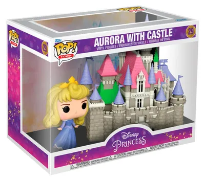 Image de Funko Pop! Disney Princess Aurora z Zamkiem - Figurka Winylowa