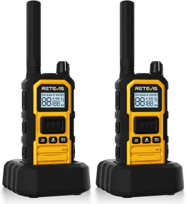 Produktbild von Retevis RB648 Plus Walkie Talkie mit Großer Reichweite, Wasserdichtes Funkgerät IP67, 2000mAh Typ C, Dual-PTT, Vibrationserinnerung