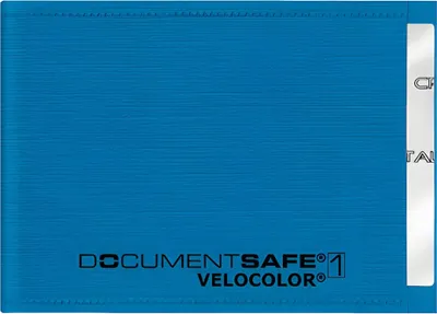 Obrázek produktu pro VELOFLEX 3271351 Pouzdro na kreditní karty Document Safe® modré
