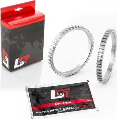 Produktbild von 2X Abs Ring Sensorring Vorderachse Beidseitig 44 Zähne Für Hyundai Accent