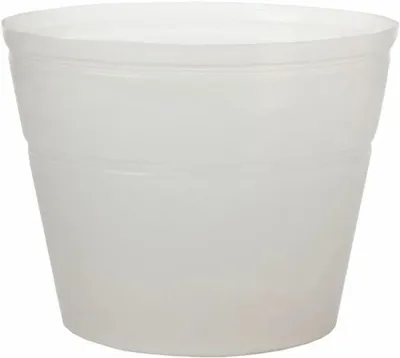 Produktbild von VIVANNO Pflanzkübel-Zubehör Kunststoff EINSATZ Flexibel Rund, Weiß matt - 30x22 cm