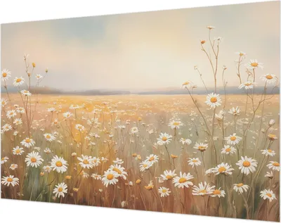 Zdjęcie produktu dla Tapeta ścienna – tapeta dekoracyjna do salonu – folia tapetowa do dekoracji ścian – 104 x 70 cm – kwiatowa łąka