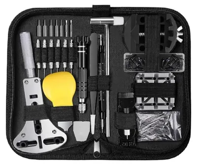 Image de Kit de réparation d'horloges comprenant 153 pièces