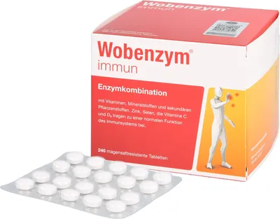 Zdjęcie produktu dla Wobenzym immune tabletki powlekane dojelitowo 240 St