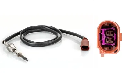 Produktbild von HELLA 6PT 014 495-121 Abgastemperatursensor für VW Golf VII Schrägheck (5G1, BQ1, BE1, BE2) 880mm