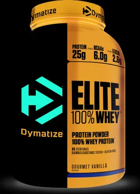 Produktbild von Dymatize 100% Elite Whey- 2170 g Gourmet Vanilla