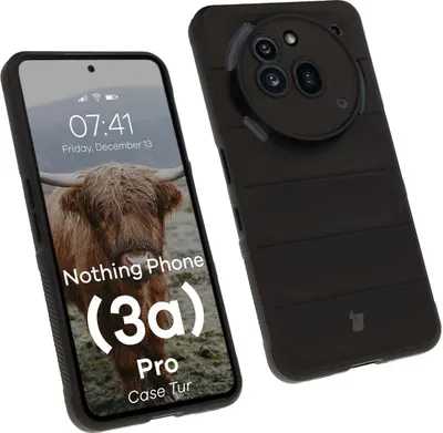 Produktbild von Bizon Case Tur Nothing Phone (3a) Pro schwarz