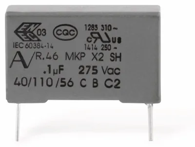 Produktbild von KEMET Entstörkondensator, 3,3µF, 275V