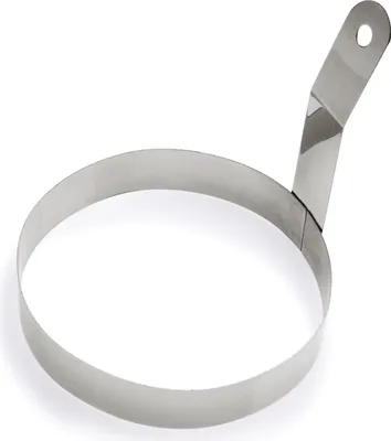 Produktbild von Bratring - Edelstahl - 10cm Durchmesser - Ideal für Spiegelei, Omlett, Käse etc