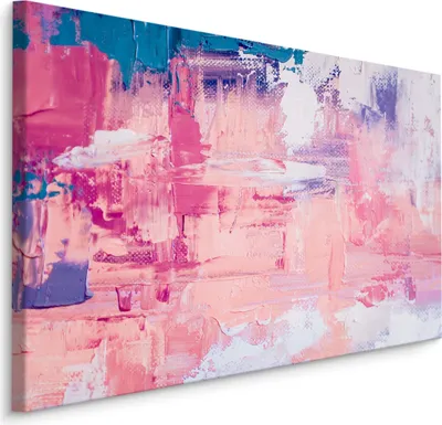 Produktbild von Fabelhaftes Canvas LEINWAND BILDER 40x30 cm XXL Kunstdruck Abstraktion Gemalt Malerei