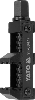 Produktbild von Spannzange YT-06477 für Federbandschellen, 0-40 mm Spannweite, 3/8 Zoll Antrieb, 14 mm Schlüsselweite
