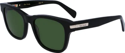 Productafbeelding van PAUL SMITH PS23601S HOWITT 001 Zwart. Uni zonnebril. Maat: 55/19/145