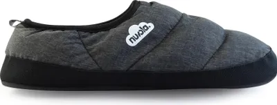 Image de NUVOLA. Chaussons Homme Femme Antidérapants chaudes rembourrées confortables noir 40/41 EU -UNJASCHILL