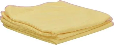 Produktbild von D&L Mikrofasertücher für Reinigung - 40 x 40 cm - 3 Stück - Gelb,