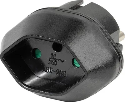 Image de Adaptateur de voyage VIVanco™Suisse, prise CH - fiche Schuko (28695)