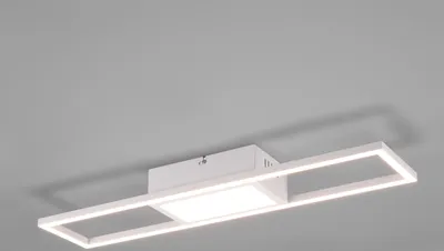Produktbild von Rigido LED Deckenleuchte weiß, 60x13x6cm, dimmbar, Farbtemperatursteuerung, Memory