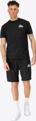 Produktbild von Herren Funktionsshirt & Shorts Set normale Passform PRESTWOOD Black/White S Lonsdale