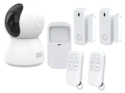 Produktbild von KONYKS – KO338690 – Sicherheitspaket – Kamera + Detektoren + Fernbedienungen