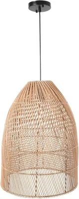 Immagine prodotto di Lampada a sospensione PURE in rattan naturale 30x53 cm