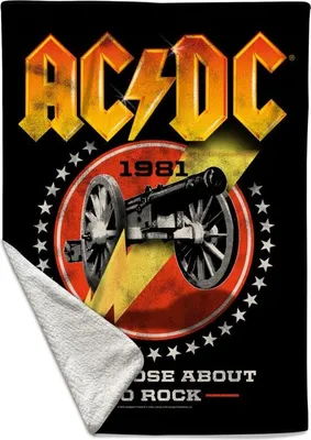 Produktbild von AC/DC Decke For Those About To Rock multicolor Standard