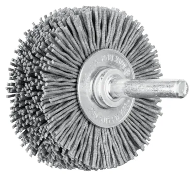 Immagine prodotto di PFERD TOOLS POS Spazzola circolare non intrecciata RBU Ø50x15 mm Ø gambo 6 mm Filamento SiC Ø0,90 Grana 180 (10)