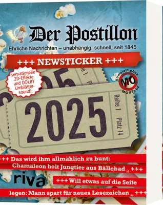 Produktbild von Der Postillon +++ Newsticker +++ 2025