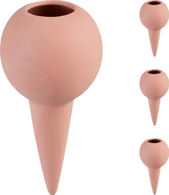 Produktbild von relaxdays Hlinený kužeľ na zavlažovanie sada 4 ks