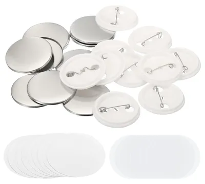 Knopfrohlinge 10 Stück, 44 mm, DIY Pin Maker Kit