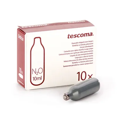 Image de Tescoma Bombes de crème fouettée jetables DELICIA, 10 pièces