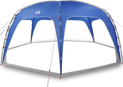 Image de vidaXL Tente de réception bleu azur imperméable