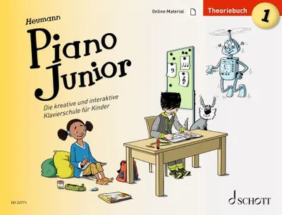 Produktbild von Piano Junior: Theoriebuch 1