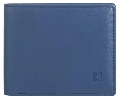 Produktbild von Herren Portemonnaie mit mehreren Kartenfächern und einem Münzfach in Blau