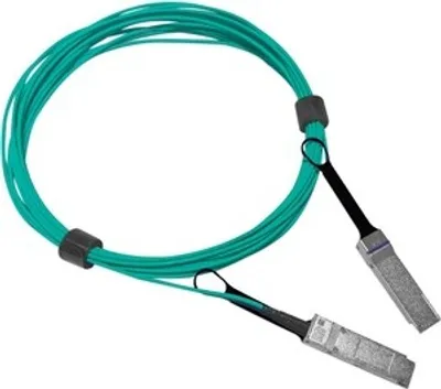 Produktbild von NVIDIA - 200GBase Direktanschlusskabel - QSFP56 zu QSFP56 - 10 m - Glasfaser - halogenfrei, aktiv - Schwarz