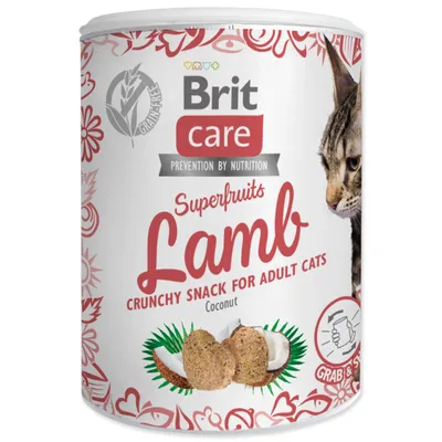 Obrázek produktu pro Brit Care Cat Snack Superfruits - Lamb 100g