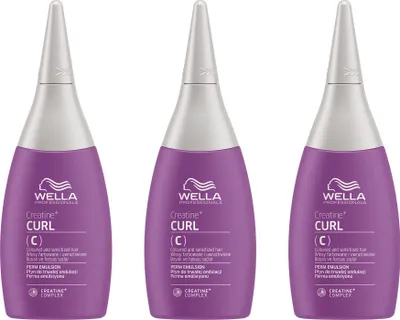 Produktbild von Wella Pro+ Perform C 3 x 75 ml Welllotion für coloriertes Haar Set