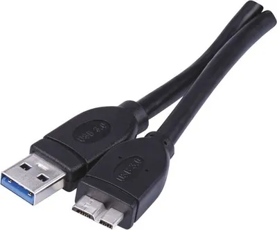 Obrázok produktu pre USB kábel 3.0 A vidlica - micro B vidlica 1m 70090