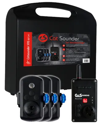 Produktbild von Catsounder XRS 3er Set - 3 Funkbissanzeiger + Receiver