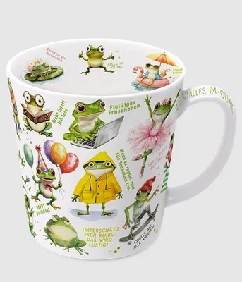 Produktbild von Kaffeebecher Froschfamilie, Kaffeetasse Tassen Teetassen, Frösche