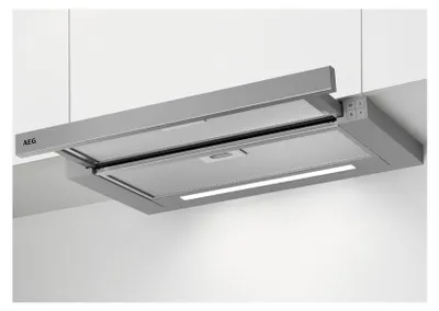 Immagine prodotto di AEG cofano piatto 60 cm grigio DPB3640M 3000 LEDLights