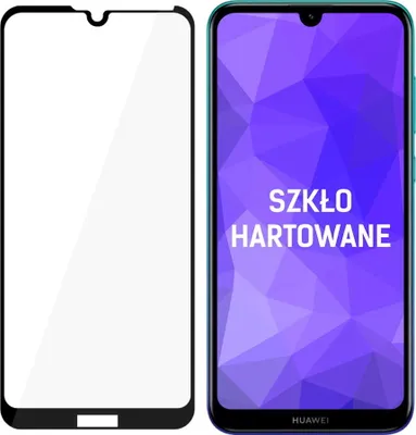 Produktbild von 3mk Display Gehärtetes Glas HardGlass Max Lite für Huawei Y7 2019 0,3mm 9H