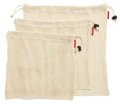 Produktbild von Zassenhaus Mehrweg-Obst- und Gemüsebeutel, 3 Stück in 3 Größen S/M/L