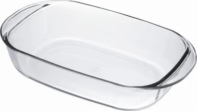 Produktbild von Ibili-Kristall Backblech, Borosilikatglas, 27x14x7 cm, transparent