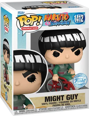 Produktbild von Funko Pop! Naruto: Shippuden - Might Guy in Wheelchair #1412